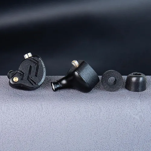 Miniatura 7 de KZ ZS12 PRO X - Audífonos intrauriculares IEM con micrófono, auriculares con cable para juegos 5BA 1DD híbridos, auriculares IEM con sonido estéreo