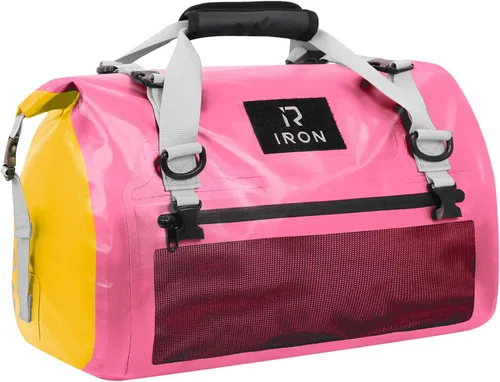 Miniatura 14 de IRON JIA'S Bolsa Seca para Motocicleta – Bolsa de Lona Impermeable y Bolsa Trasera de Equipaje, Bolsas de Sillín con Cierre Superior Enrollable