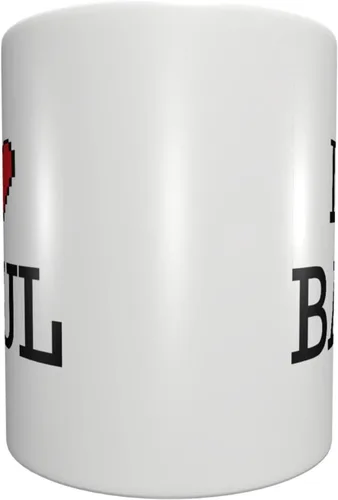 Miniatura 3 de Coworker - Taza de café con texto en inglés "I Love Baul", tazas de café únicas para mujer