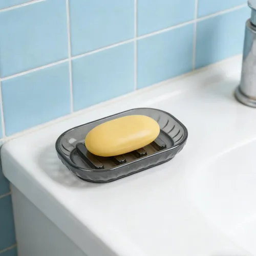 Miniatura 2 de Paquete de 2 jaboneras para jabón de barra, jaboneras de baño, bandeja para jabón, jaboneras para ducha, baño, fregadero de cocina, jabonera