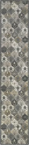 Miniatura 6 de Lahome Alfombra marroquí lavable antideslizante, alfombra de 2 x 10 pulgadas para pasillo, alfombras vintage ultradelgadas largas de 2 x 10 pulgadas