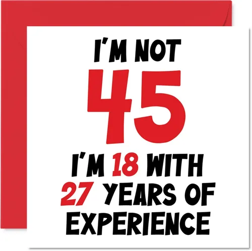 Miniatura 10 de Tarjeta de cumpleaños número 100 para mujeres y hombres, no 100, soy 18 con 82 años de experiencia, divertida tarjeta de felicitación de feliz