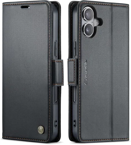 Miniatura 33 de QLTYPRI Funda tipo cartera para iPhone 7/8/SE 2020/SE 2022 5G, funda magnética de piel sintética de alta calidad con bloqueo RFID, ranuras