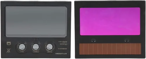 Miniatura 8 de Lente de oscurecimiento auto solar, lente de reemplazo de casco de soldadura de placa de atenuación pequeña LCD, lente de reemplazo de soldadura LCD