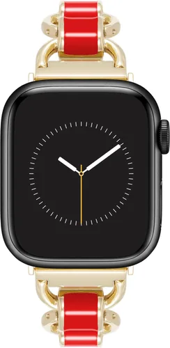Miniatura 26 de Pulsera de cadena de moda Anne Klein para Apple Watch, segura, ajustable, correa de repuesto para Apple Watch, se adapta a la mayoría de las muñecas