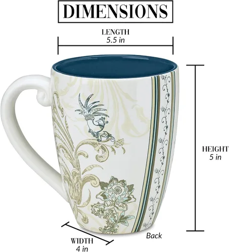 Miniatura 3 de Taza con texto en inglés «Mark My Words Happy Birthday», 4-3/4 pulgadas, capacidad de 20 onzas