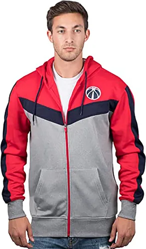 Miniatura 30 de Ultra Game Men's NBA Official Full Zip Hoodie Sweatshirt