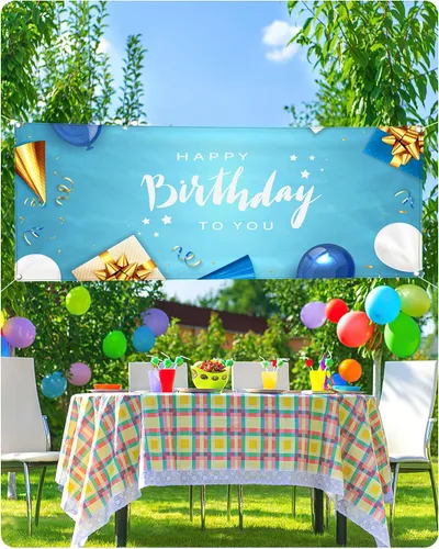 Miniatura 7 de Pancartas y letreros de vinilo personalizados para negocios al aire libre, pancarta personalizada con texto de logotipo para fiestas de cumpleaños