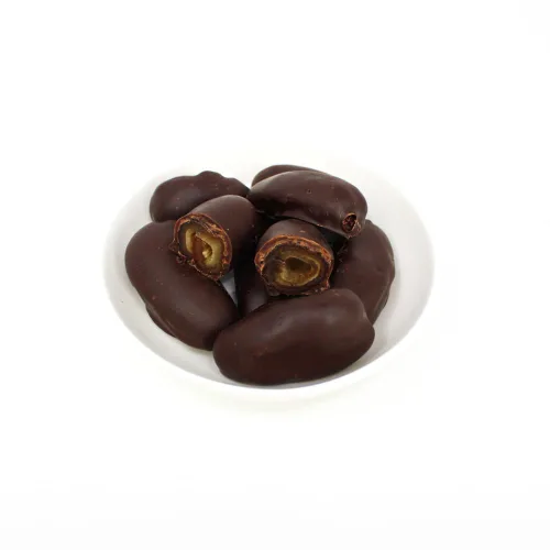 Miniatura 7 de Mitica Dátiles cubiertos de chocolate negro, 4.94 oz