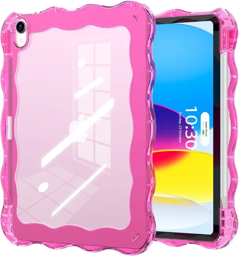 Miniatura 10 de Funda para iPad de 9ª/8ª/7ª Generación de 10.2", Cuerpo Completo Resistente de Servicio Pesado a Prueba de Golpes Anti Rayones Cubierta (Negro Azul)