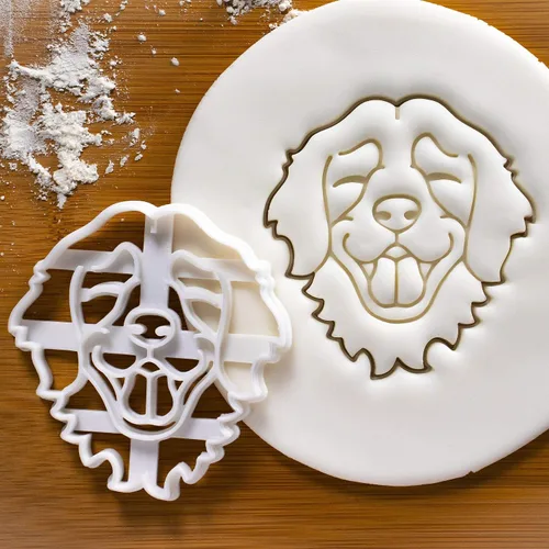 Miniatura 6 de Juego de 2 cortadores de galletas Golden Retriever (Diseños: Cara y Cuerpo), 2 piezas - Bakerlogy