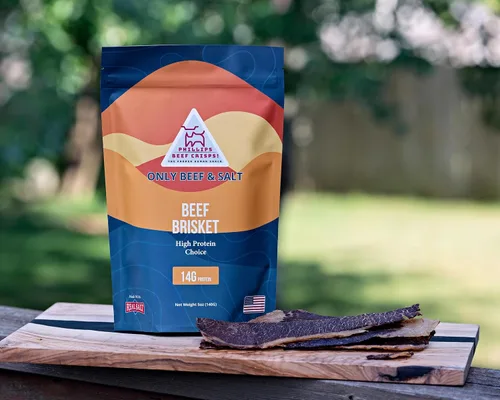 Miniatura 4 de Phillips Beef Crisps - Pechuga - Solo Carne y Sal - Cero Carbohidratos - Cero Azúcar - Bocadillos de Carne Altos en Proteína - 14g de Proteína