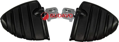 Miniatura 5 de Pedal de pie delantero o trasero de aluminio para motocicleta con soportes para todos los martillos de Victory (delantero (para piloto), estilo: 1