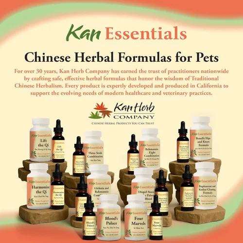 Miniatura 6 de Kan Herb Company Rehmannia Eight Combination - Mezcla tradicional de hierbas chinas para perros y gatos para apoyar la salud renal, vitalidad