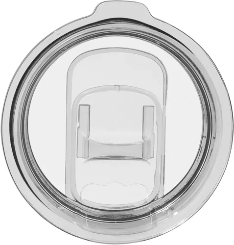 Miniatura 2 de Vaso de viaje de acero inoxidable de 15 onzas con aislamiento de texto personalizado, taza de café para beber auto, asa, tapa deslizante, Blanco