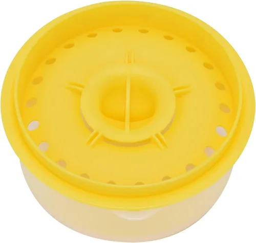 Miniatura 8 de Separador de huevos, fácil de, separa hasta 6 yemas, no, reutilizable para panadería casera (amarillo)