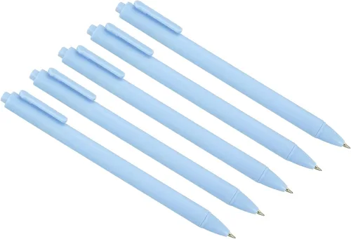 PATIKIL Bolígrafos de gel negro, 20 unidades, punta fina, bola de rodillo de 0.020 in, bolígrafos de tinta de gel de 5.709 in, estilo de prensa de