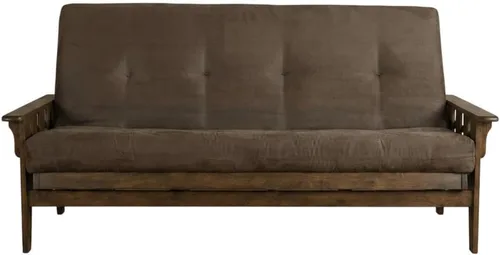 Miniatura 15 de Kodiak Furniture Tucson - Juego de futón de tamaño completo con acabado en nogal rústico, canadiense Canadá