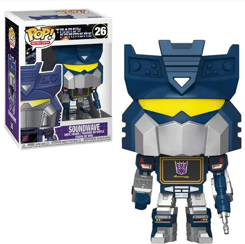 Funko Pop! Retro Toys: Transformers - Soundwave, multicolor