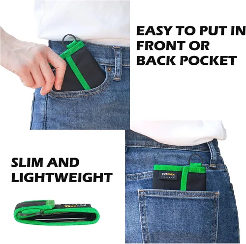 Miniatura 5 de Rough Enough Kids Wallet - Carteras para adolescentes con llavero