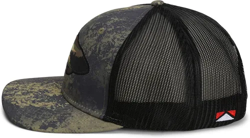 Miniatura 43 de Paramount Outdoors Sombrero de pesca de trucha al atardecer, diseño de silueta de pez de montaña, sombrero para exteriores con cómodo Snapback