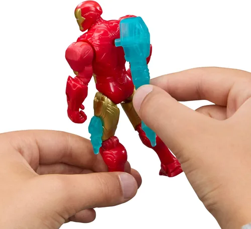 Miniatura 5 de AVENGERS Marvel ActionVerse Iron Man Figura de acción y accesorios, juguetes y figuras de superhéroes de 4.5 pulgadas (4.5 in) para niños, a partir