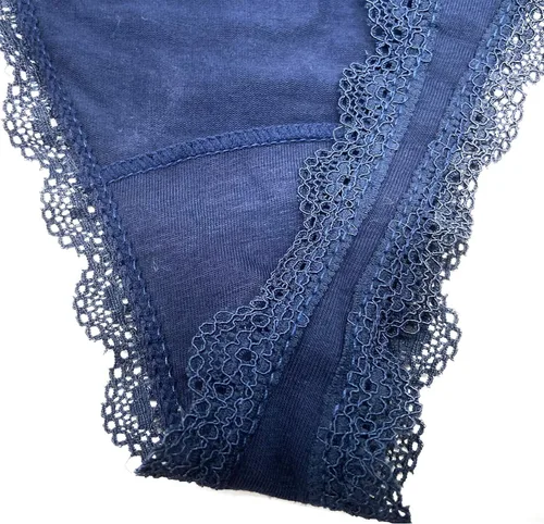 Miniatura 7 de Ropa interior posparto de cintura alta y bragas de maternidad para mujer tanga de algodón de encaje retro