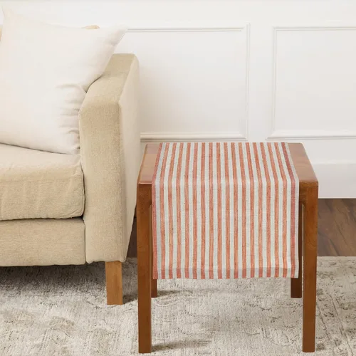 Miniatura 47 de Solino Home Camino de mesa de lino de 36 pulgadas – Amalfi Stripe 100% lino puro, camino de mesa azul marino y blanco, 14 x 36 pulgadas, ideal