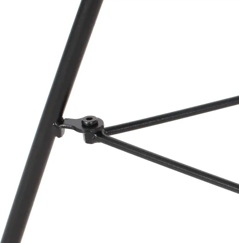 Miniatura 8 de Great Deal Furniture Christina - Mesa auxiliar moderna de ratán sintético para exteriores con parte superior de vidrio templado, color negro
