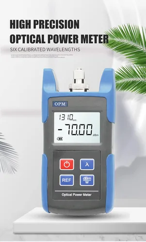Miniatura 3 de Adaptadores ópticos del probador SC/FC de la herramienta del metro de poder de la fibra óptica, diseño portátil