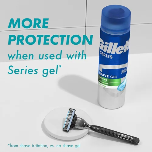 Miniatura 28 de Gillette Mach3 - Cuchillas de repuesto para hombre, el embalaje puede variar, fresco, 4