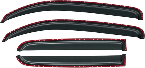 Miniatura 92 de YQAUTEC Viseras de Ventana Protectores de Lluvia para Honda Civic 2022 2023 2024 2025 2026, Deflectores de Viento de Ventilación de Ventana Fuera
