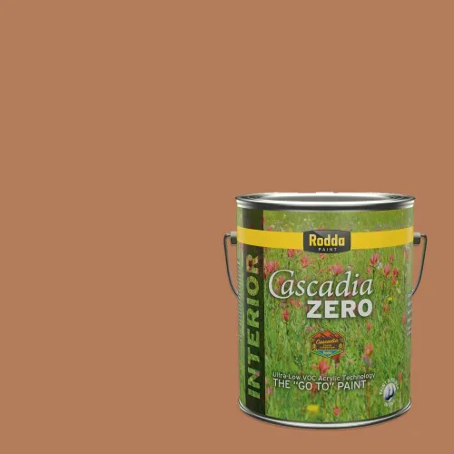 Miniatura 179 de Rodda Paint CASCADIA ZERO - Pintura plana e imprimación para interiores en uno, cuarto de galón, crema de ballet