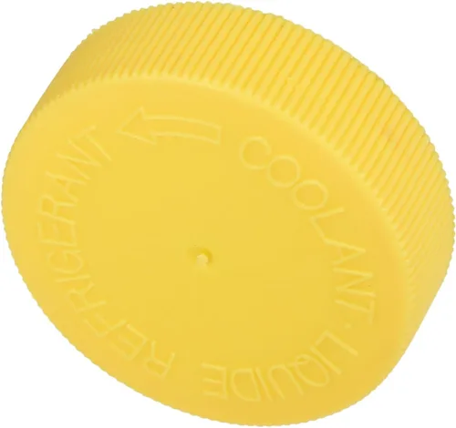Miniatura 6 de X AUTOHAUX 21712-79900 Depósito de depósito de desbordamiento de refrigerante del motor Tapa amarilla para Nissan Rogue Quest Versa NV200 370Z Murano
