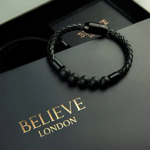 Miniatura 2 de Believe London - Brazalete de gemas semipreciosas para curar los chacras para hombres y mujeres cristal contra la ansiedad piedra natural