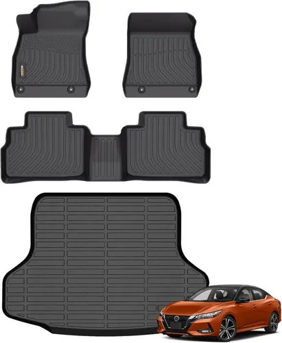 Miniatura 45 de Alfombrillas y forro de carga para Jeep Grand Cherokee L 2021-2025 (solo para 6 plazas sin consola central), alfombrillas de automóvil TPE para todo