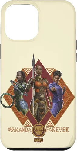 Miniatura 25 de iPhone 16 Marvel Black Panther: Wakanda Forever Hero Warrior Trio Case