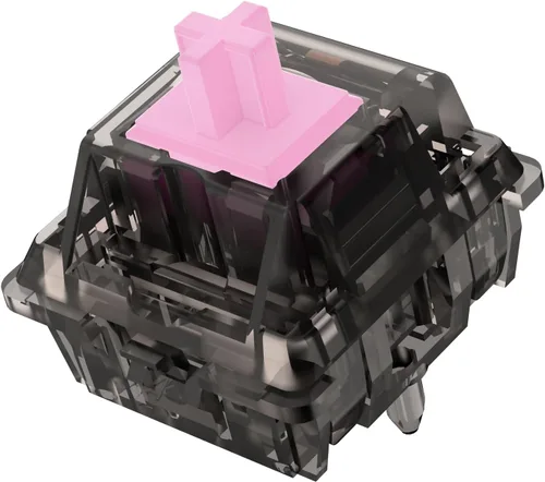 Miniatura 16 de DUROCK Interruptores lineales, serie L Lineales lisos, interruptor de teclado prelubricado de 5 pines para teclados mecánicos MX