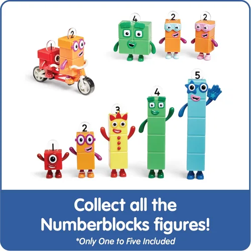 Miniatura 13 de hand2mind Numberblocks Friends Uno a Cinco, Set de Figuras de Acción, Figuras de Juguete y Sets de Juego, Pequeñas Figurillas para Niños, Bloques