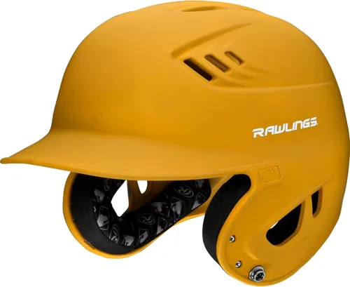 Miniatura 5 de Rawlings Casco de bateo de béisbol R16 Velo Mate Tamaños JR y SR Varios colores Grafito mate