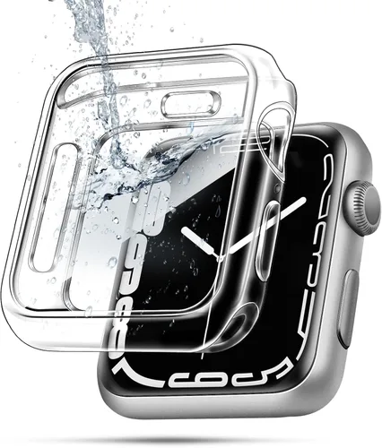 Miniatura 22 de top4cus - Funda ecológica protectora, de TPU suave y flexible, compatible con iWatch Series 5, Series 4, Series 3, Series 2 y Series 1 Dorado