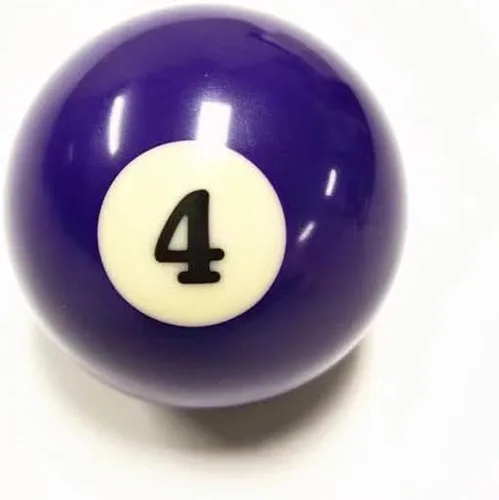 Miniatura 9 de Bola de piscina de repuesto, bola de repuesto de ocho, billar de tamaño reglamentario de 2-1/4", peso de regulación, 15 bolas de objeto