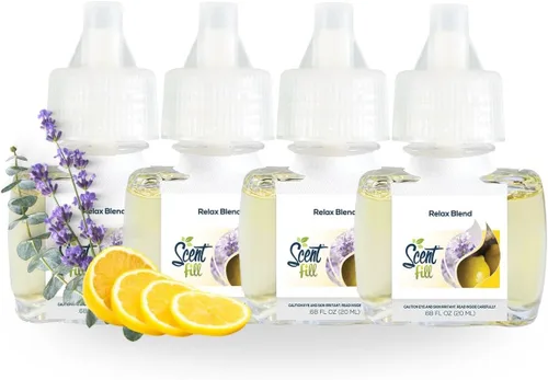 Miniatura 39 de Scent Fill Ambientador enchufable de sidra de manzana, 4 recambios de aceite perfumado