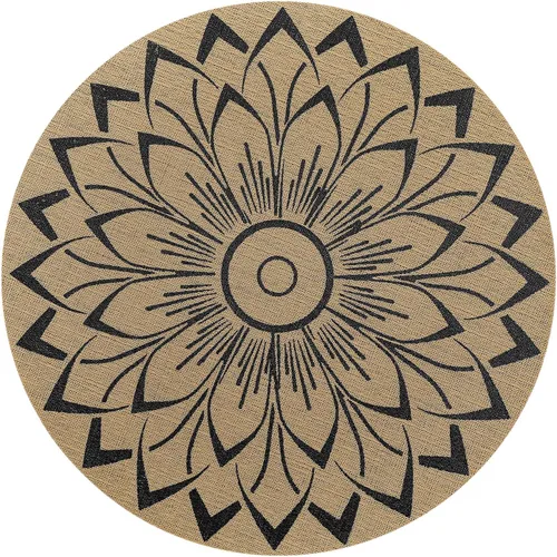 Miniatura 28 de SHACOS - Caminos de mesa de vinilo tejido, lavables, para uso en interiores o exteriores, fáciles de limpiar