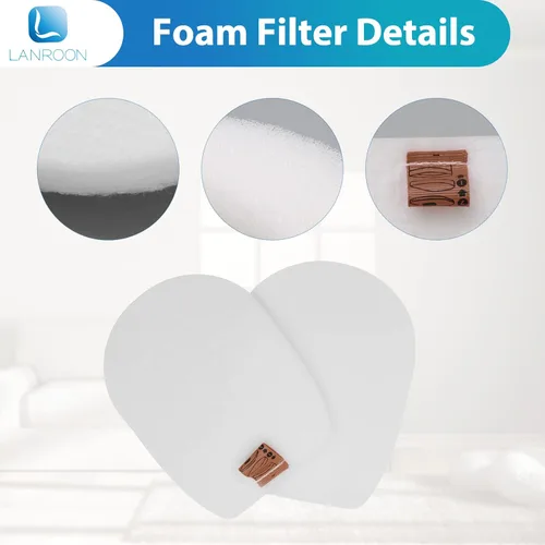 Miniatura 5 de IZ662H - Filtro para Shark IZ662H IZ631H WZ531H IZ682H Vertex Pro aspiradora inalámbrica ligera, parte XHFIZ500 y XFFKIZ600, paquete de 2 filtros