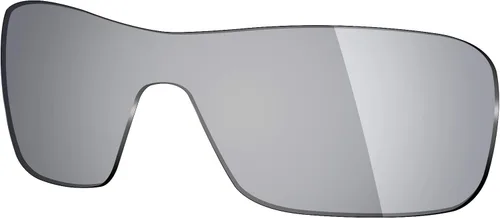 Miniatura 3 de Mryok 4 pares de lentes polarizadas de repuesto para gafas de sol Oakley Turbine Rotor, color negro sigiloso, rojo fuego, azul hielotitanio plateado