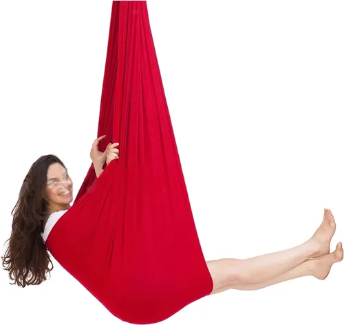 Miniatura 22 de Columpio sensorial para interiores con autismo y terapia para niños, hamaca colgante para niños y adolescentes con TDAH autista y Asperger