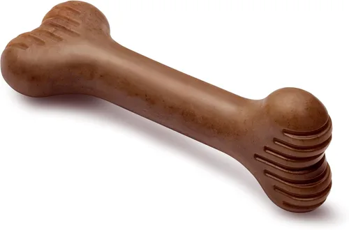 Miniatura 11 de Benebone Bacon Stick - Juguete masticable duradero para perros masticadores agresivos, tocino real, fabricado en Estados Unidos, mediano
