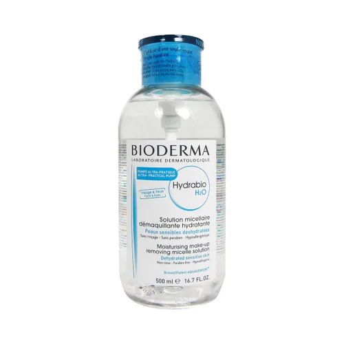 Miniatura 13 de Bioderma - Agua micelar Hydrabio H2O - Limpiador facial y desmaquillante - Agua limpiadora micelar para pieles sensibles deshidratadas