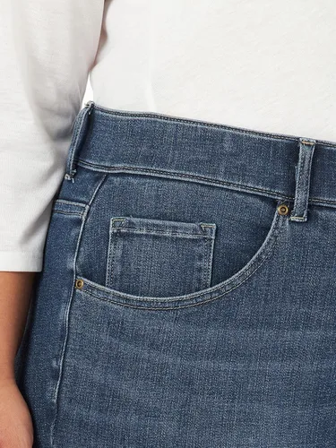 Miniatura 4 de Lee Pantalones de mezclilla de pierna recta Ultra Lux de talle medio para mujer
